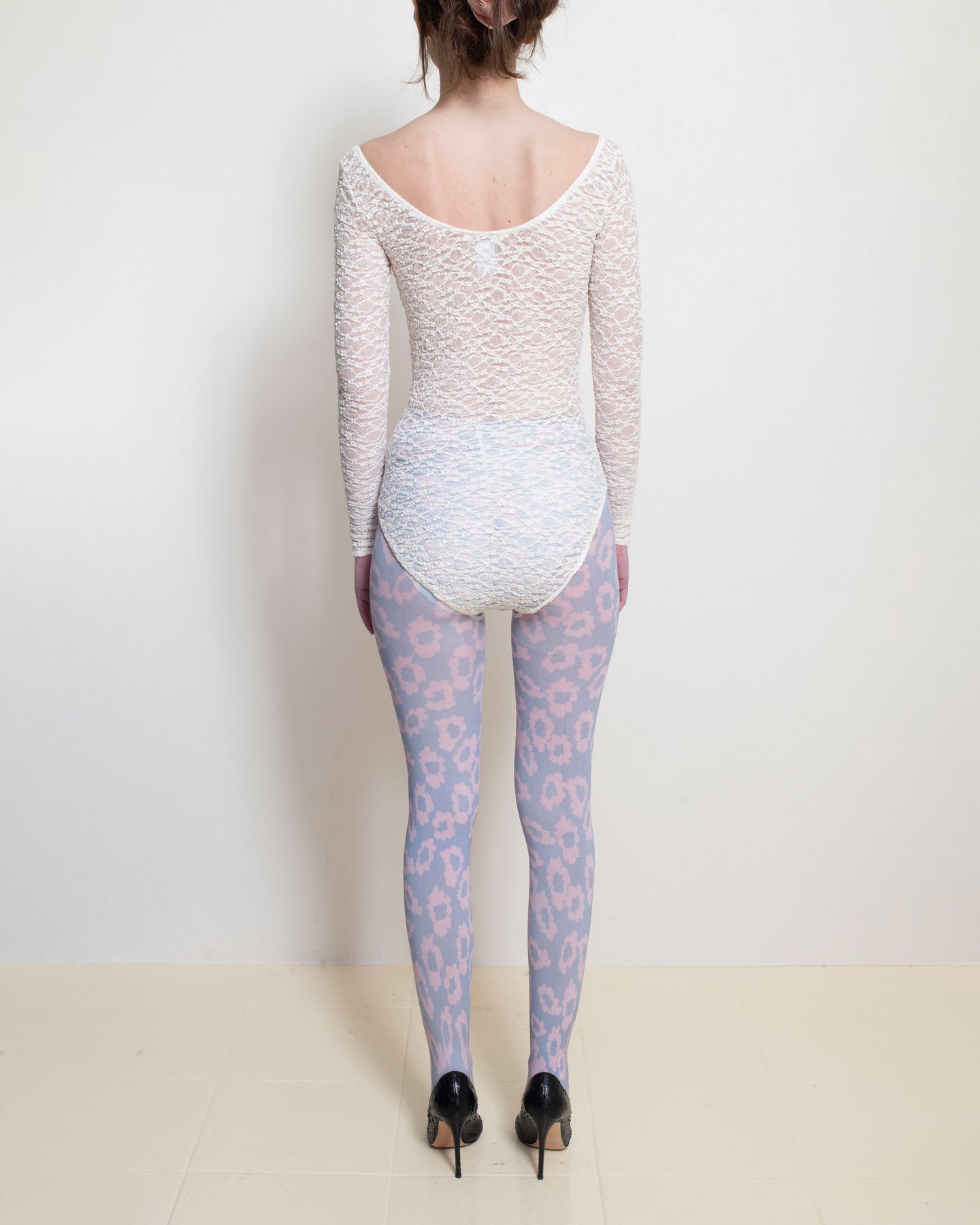 Diamond Daisy Tights